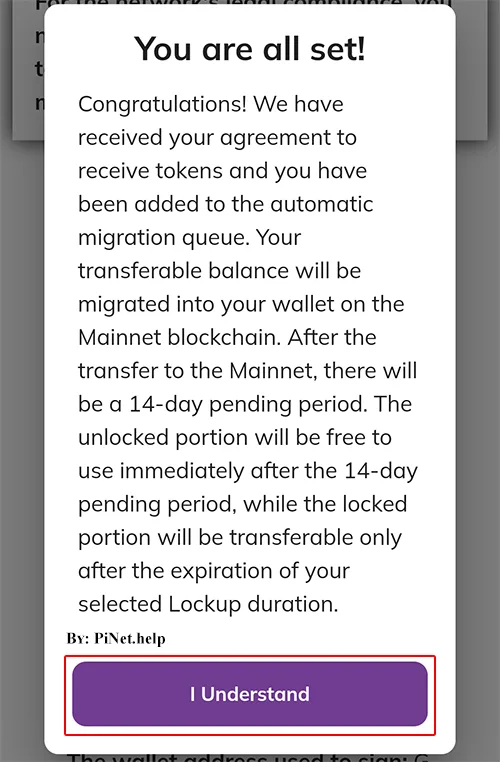 Pi Network Mainnet Checklist