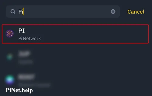 Transferring Pi Coin to Binance Exchange